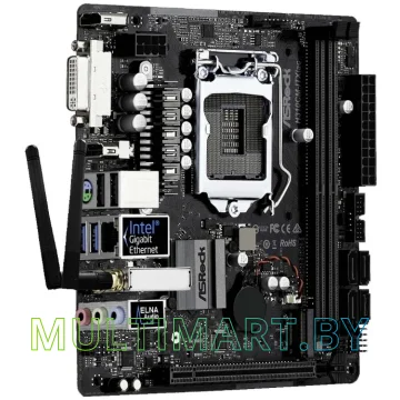 Материнская плата ASRock H310CM-ITX/ac картинка 3